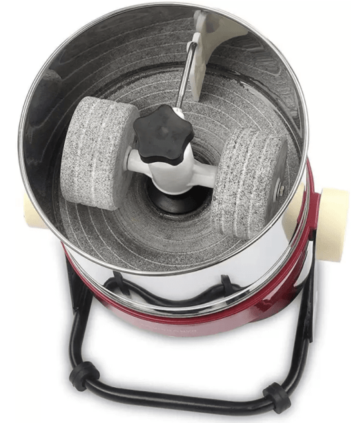 Sowbaghya Shree 2 Ltr Wet Grinder (Tilting Model) (With Attachments) 110V for USA & CANADA Table Top Wet Grinder | Heavy Duty Motor | Ideal for Your Kitchen | 2ltr Wet Grinder for All Kinds of Batter for South Indian Dishes - Image 3